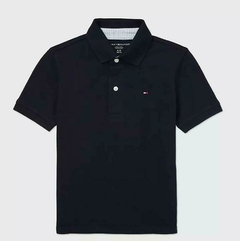 Camisa Polo Básica Azul Marinho - TOMMY HILFIGER - comprar online