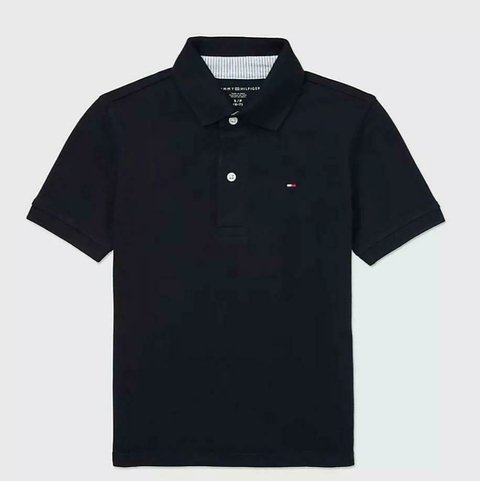 Camisa Polo Básica Azul Marinho - TOMMY HILFIGER - comprar online