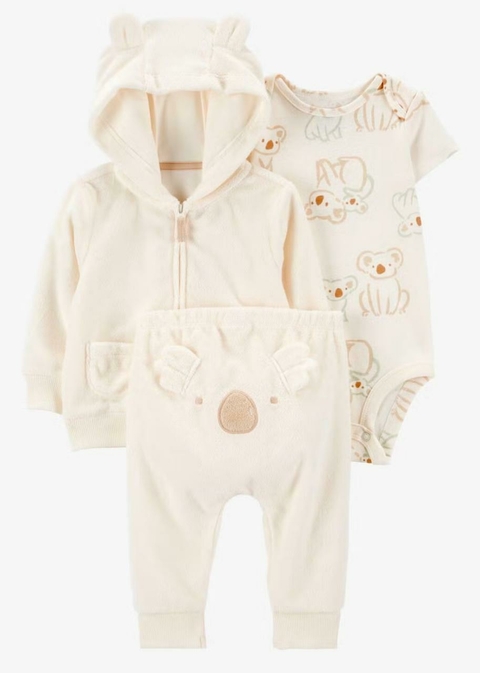 Conjunto Casaco Off Atoalhado - CARTER´S - comprar online