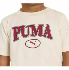 CONJUNTO ESPORTIVO OFF E AZUL MENINO - PUMA na internet