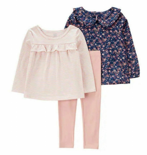 Conjunto Encanto Menina 3 PÇS - CARTER´S - comprar online