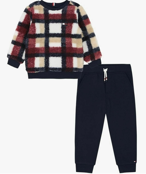 CONJUNTO SHERPA XADREZ BABY - TOMMY HILFIGER - comprar online