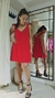 VESTIDO JUSTINNA ROJO - esloqhay