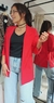 BLAZER CALABRIA ROJO - comprar online