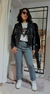 PANTALON SASTRERO CALABRIA GRIS OSCURO - esloqhay