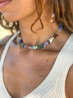 Choker Mix de Cristais na internet