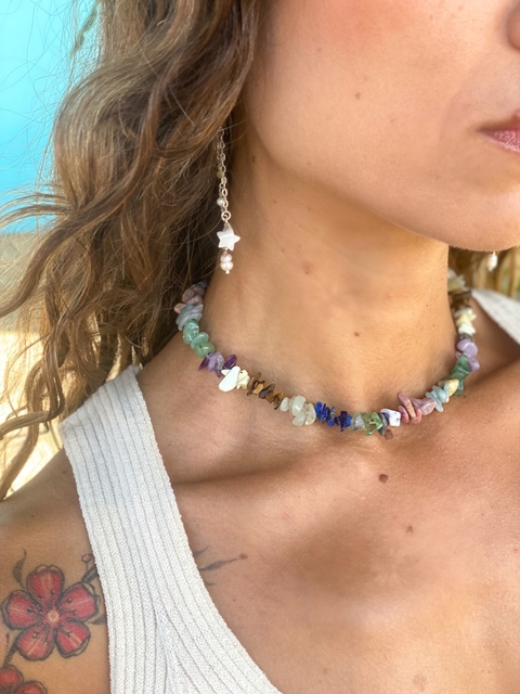 Choker Mix de Cristais