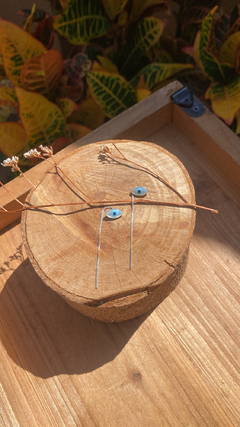 Brinco pendurado de Olho Grego - comprar online