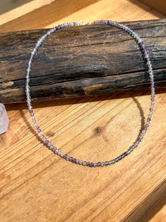 Choker Fluorita - Flor do Mar