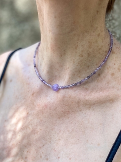Choker Ametista na internet