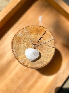 Pingente Coração Quartzo - comprar online