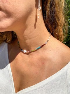 Choker Multicolor - Flor do Mar