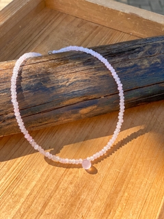 Choker Quartzo Rosa - comprar online