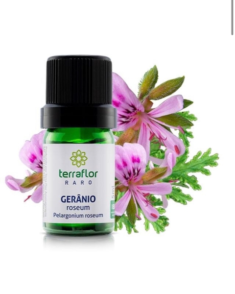 Óleo Essencial Gerânio Roseum Terra Flor 5ml