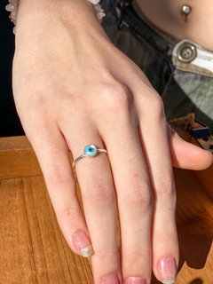 Anel Olho Grego Madrepérola - comprar online