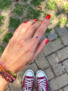 Anel de Rubi Gotinha na internet