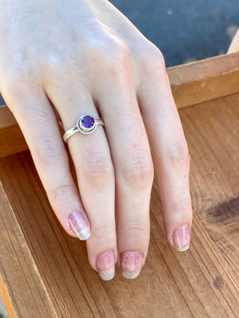 Anel Ametista