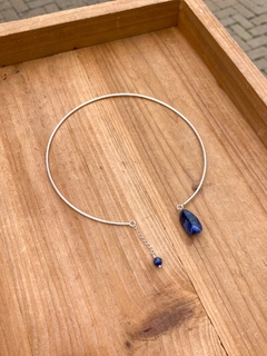 Choker Cosmos Sodalita e Lápis Lazúli - comprar online