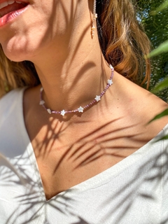 Choker Lepidolita na internet