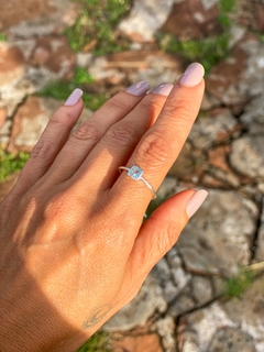 Anel Topázio Quadrado - comprar online