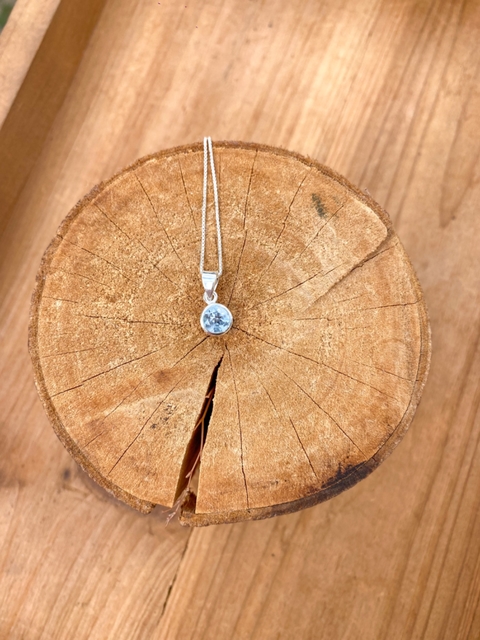 Pingente Ponto de Luz Topázio