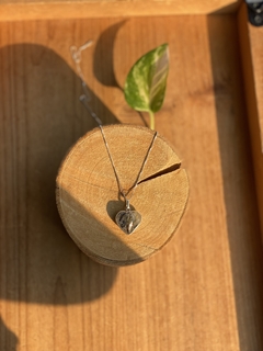 Pingente Coração de Quartzo turmalinado - loja online