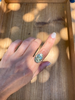 Anel Pirita Bruta Regulável - comprar online