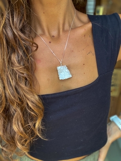 Pingente Drusa de Quartzo - comprar online