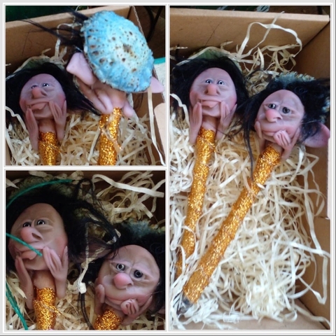 Lapicera con Duende Tierno Protector - Modelo 3