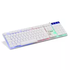 Combo Gamer GT White 4 em 1 Teclado + Mouse 1200DPI + Headset + Mousepad - comprar online