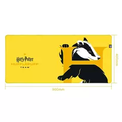 Mousepad Gamer Redragon Harry Potter Lufa-Lufa, 400x900x4mm, Tamanho L, Amarelo - HP-940 - comprar online