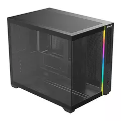 Gabinete Gamer Redragon Wideload Mini Lite RGB Black *Com Led Rgb Frontal* *Sem Fan Led* - Micro-ATX e Mini-ITX - CA-611B - comprar online