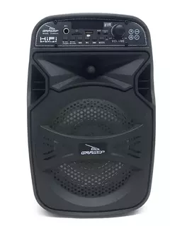 Caixa de Som Bluetooth Grasep D-BH6101 15W RMS Led Rgb com Microfone e Controle USB/MicroSD/BT/FM/AUX/1 MIC - WZetta: Pcs, Eletrônicos, Áudio, Vídeo e mais