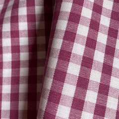 Tecido Tricoline Fio Tinto Xadrez Pequeno 9xm Vichy Roxo/Magenta 100% Algodão - comprar online
