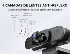 Webcam Emeet C960 1080p com Microfone Foco Automático na internet