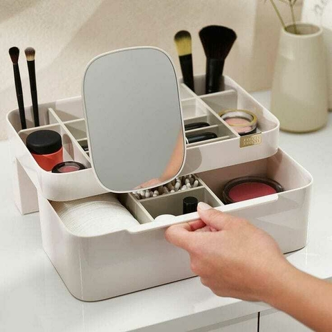 Organizador de Cosméticos - Con espejo