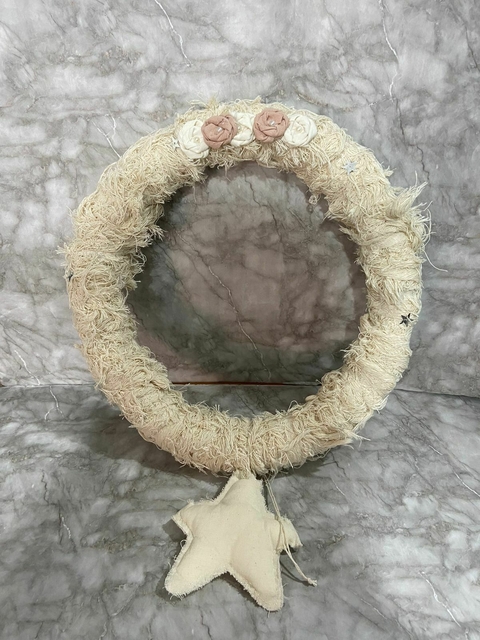 Corona de Navidad Artesanal 30 cm - Elegancia y Calidez Navideña. COD: 4511.