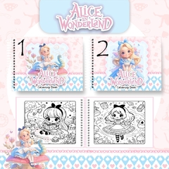 Livro para Colorir - Alice na internet