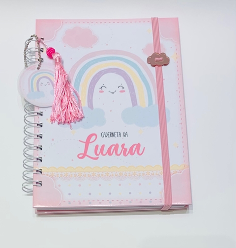 Caderneta de Vacinas - Arco-íris Menina