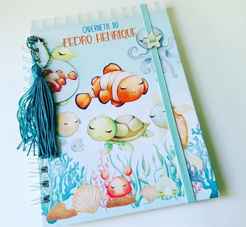Caderneta de Vacinas - Fundo do Mar Menino