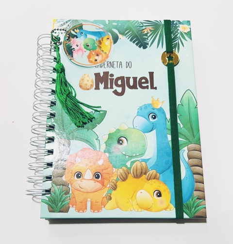 Caderneta de Vacinas - Dinossauro Menino