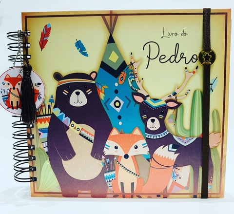 Livro do Bebê - Bosque Tribal