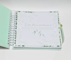 Livro do Batismo - Folhagem na internet