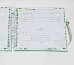 Livro do Batismo - Folhagem - loja online