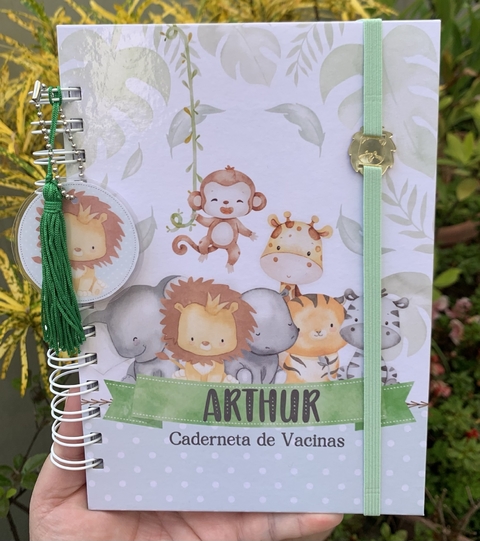 Caderneta de Vacinas - Safari Menino