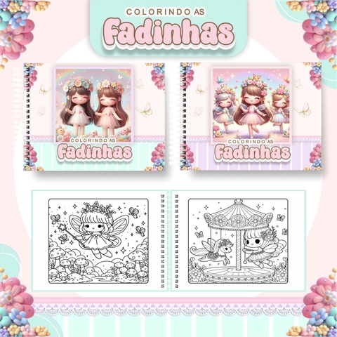 Livro para Colorir - Fadinha - comprar online