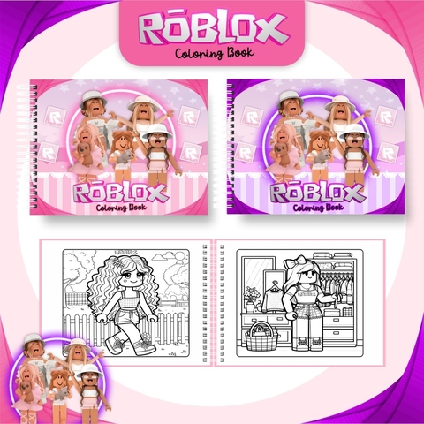 Livro para Colorir - Roblox Menina - comprar online