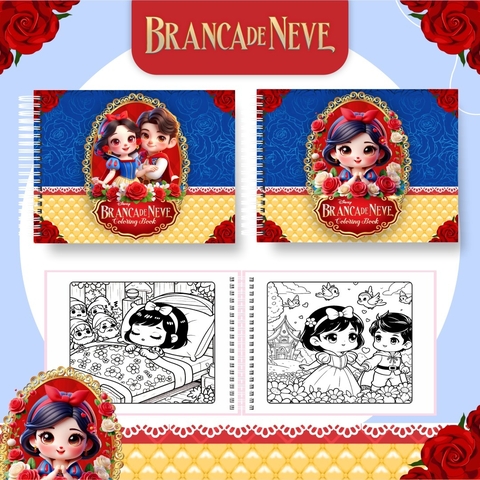 Livro para Colorir - Branca de Neve - comprar online
