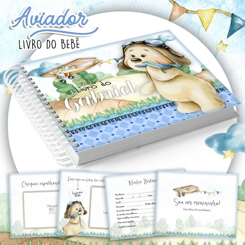 Livro do Bebê - Aviador