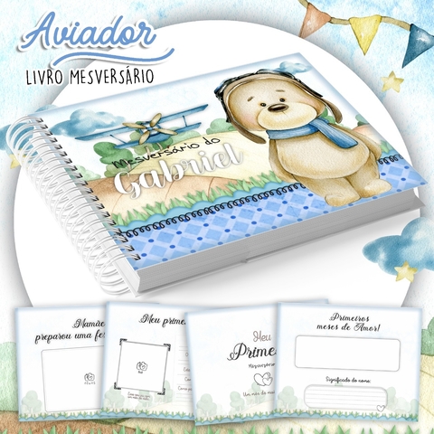 Álbum Mesversário - Aviador
